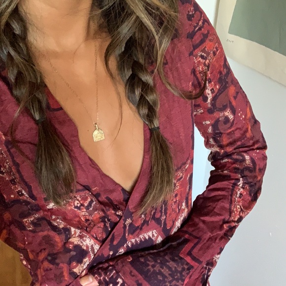 Killim Rug Print Mini Dress // - Picture 3 of 6